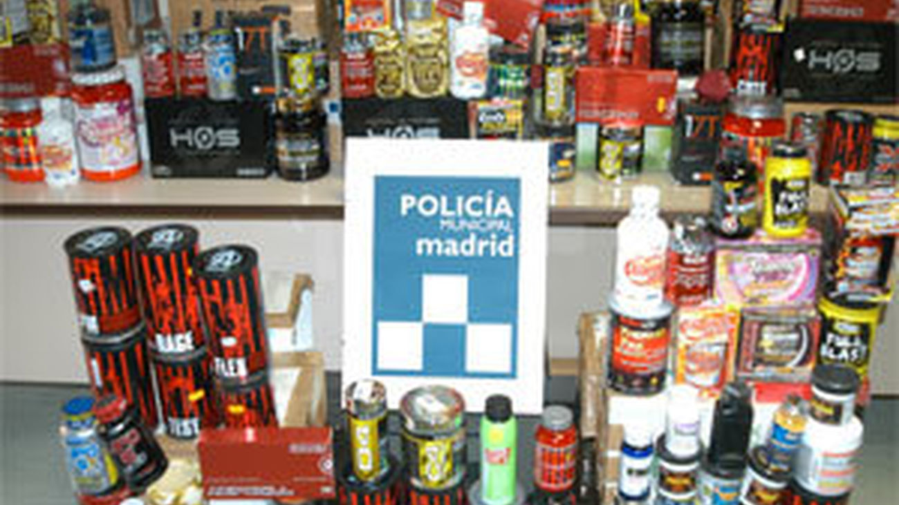 Intervenidas 150.000 dosis de anabolizantes en una operación en Madrid