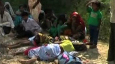 Una estampida humana deja 91 muertos en un templo de India