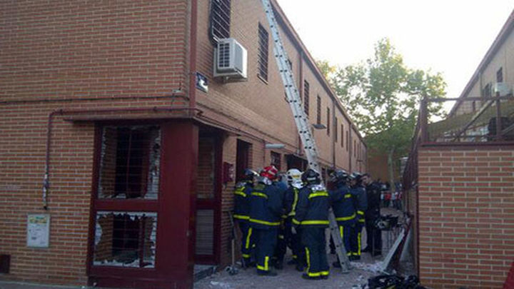 Una explosión en una vivienda en Madrid causa seis heridos leves