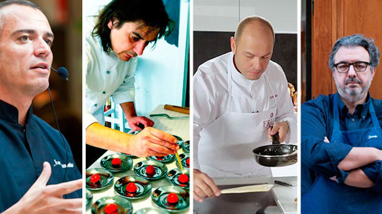 Juan Pozuelo, Fernando Limón, Íñigo Urrechu y Juanjo López de Bedmar