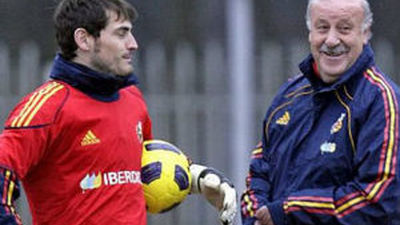 Del Bosque: "Con Georgia habrá cambios; quizás en la portería"