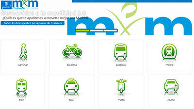 La capital crea una web que reúne todas las alternativas de movilidad