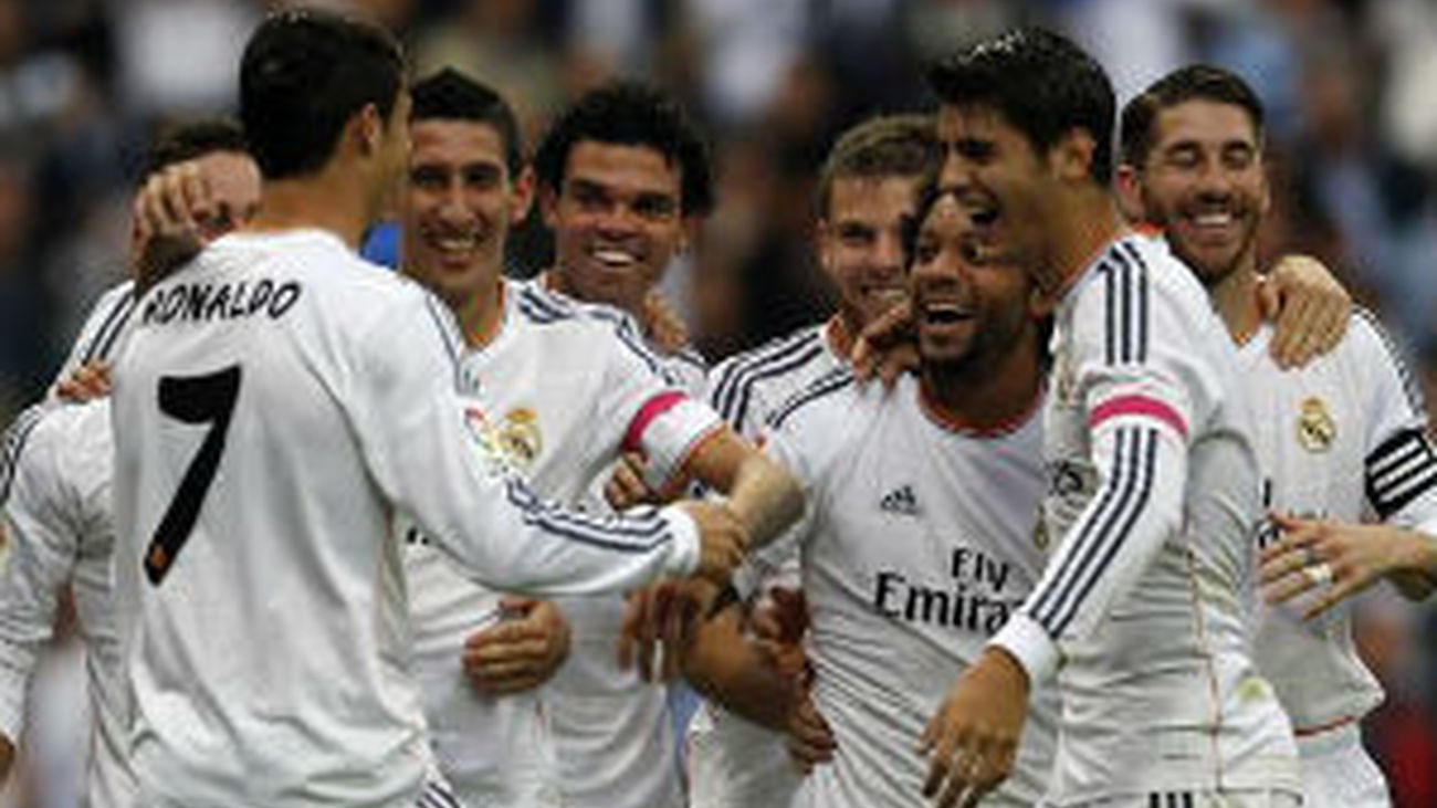 2-0. Gran partido del Real Madrid ante el Málaga