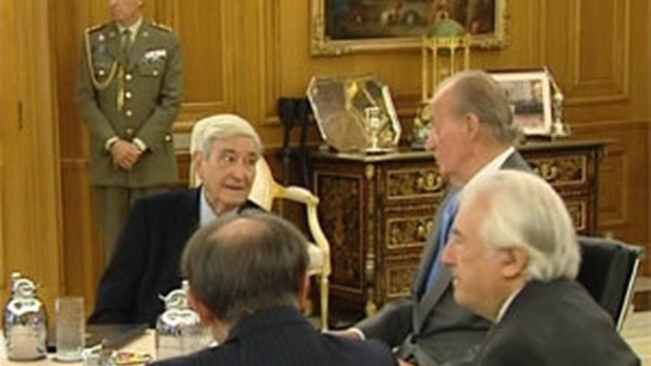 Recepción del Rey en Zarzuela