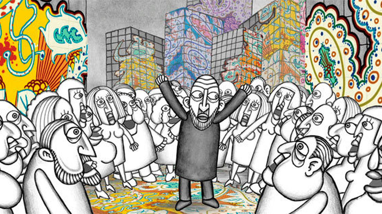 'Stripburger in Motion' -film animado- (2010), de Boris Dolenc