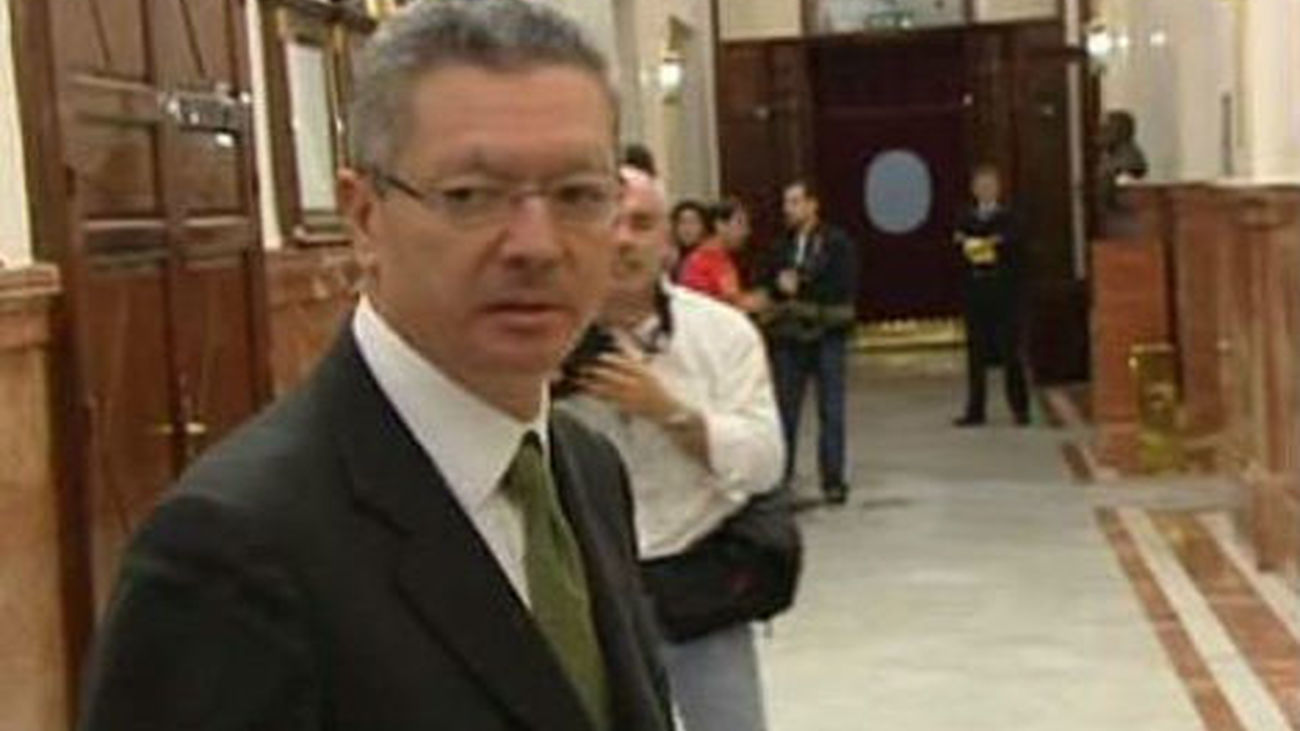 Gallardón: La Audiencia ha tenido que aplicar un "cumplimiento doloroso" de la sentencia