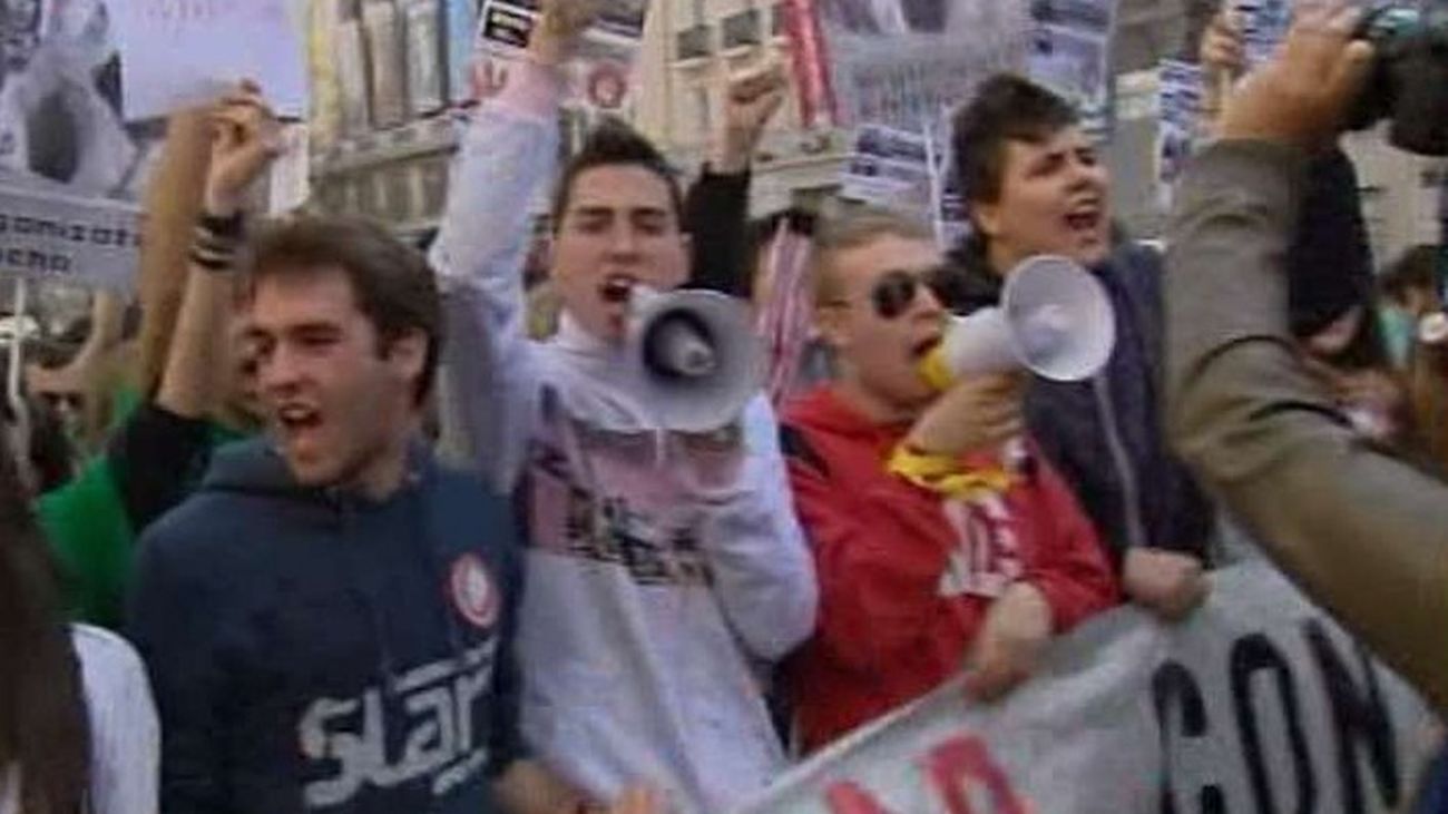 Seguimiento desigual de alumnos en la primera jornada de huelga contra la Lomce