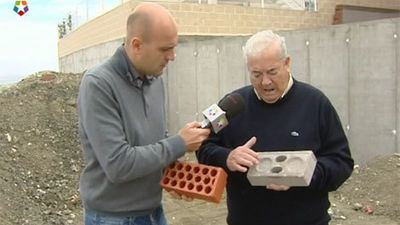 Un vecino de Aranjuez patenta un ladrillo anti-sísmico