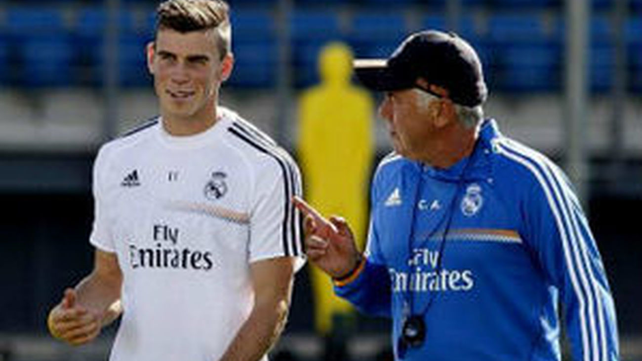 Ancelotti: "Bale está listo para jugar de inicio en el Camp Nou"