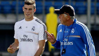 Ancelotti: "Bale está listo para jugar de inicio en el Camp Nou"