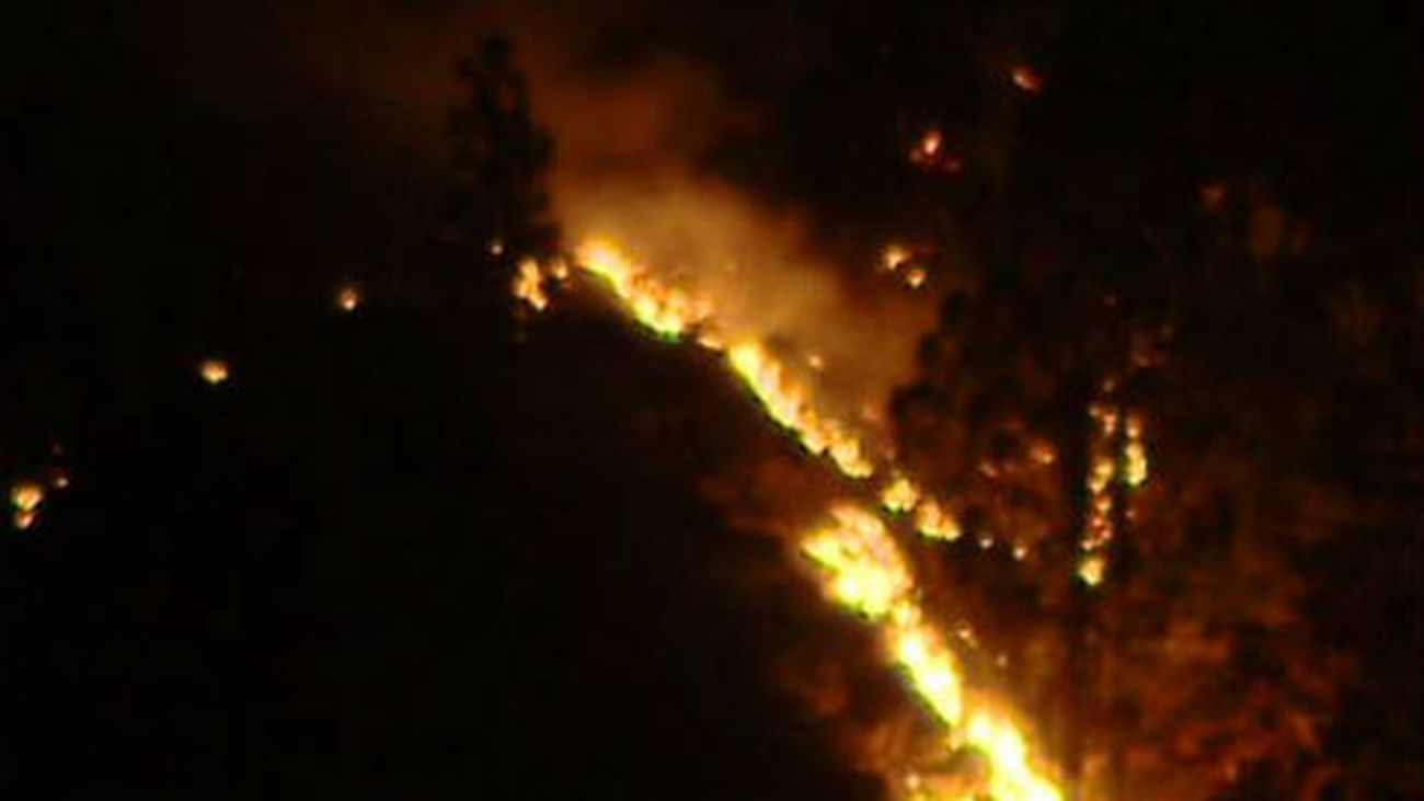 Incendio en Gran Canarias