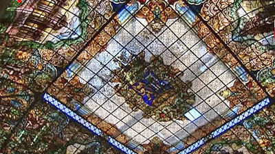 El Ayuntamiento restaurará la vidriera del Patio de Cristales de la Casa de la Villa