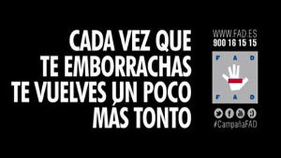 Campaña para alertar del consumo abusivo de alcohol entre jóvenes
