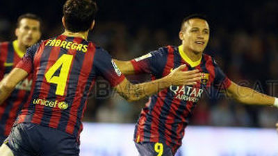 0-3. Cesc guía el triunfo en Balaídos