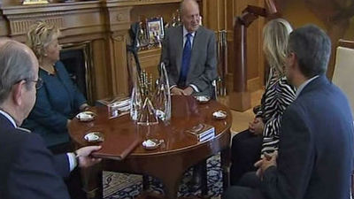 El Rey a las víctimas de ETA: "Sé que estáis pasando momentos difíciles"