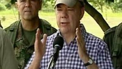 Santos descarta un cese de las operaciones militares contra las FARC