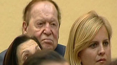 Sheldon Adelson, promotor de Eurovegas, asiste a una audiencia con el Rey