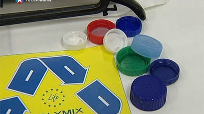 Pavimentos hechos con residuos en Alcobendas