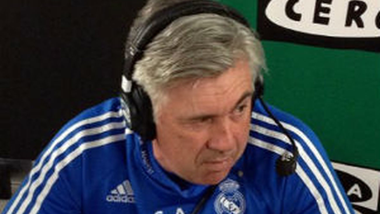 Carlo Ancelotti, en Onda Cero