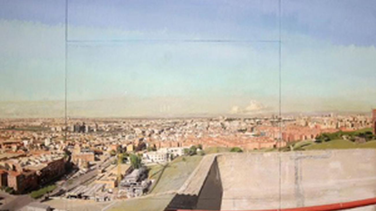 El cuadro 'Madrid desde Vallecas' de Antonio López vuelve a la Asamblea