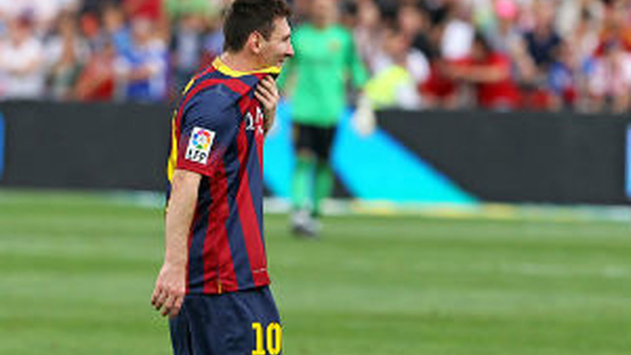 1-4. El Barça golea al Betis y pierde a Messi