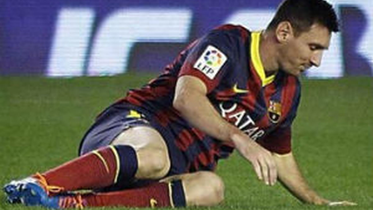 Messi, dos meses K.O.