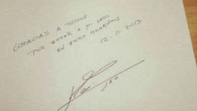 Messi: "Devolveré todo el cariño jugando a fútbol"