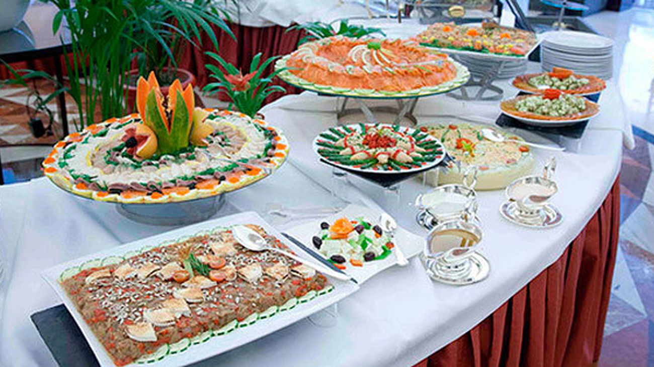 Ejemplo de brunch en el hotel Intercontinental