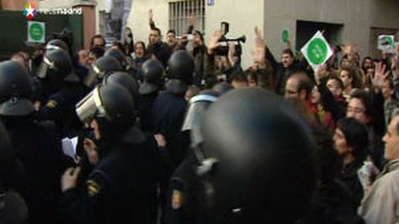 Interior multará los escraches, la quema de contenedores y las protestas no comunicadas