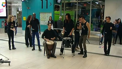 Mayumaná promociona en Moncloa la nueva Tarjeta de Transporte sin contacto