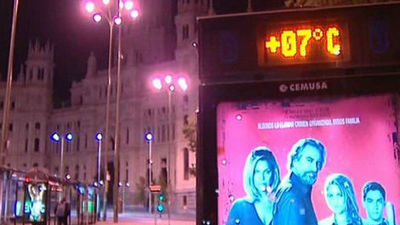 Meteorología alerta de una fuerte bajada de temperatura y de nieve por encima de 1.000 metros