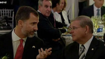 El Príncipe Felipe anima a los inversores de EEUU a mirar hacia España