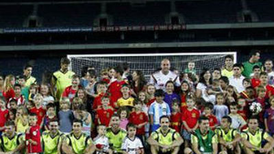 Entrenamiento en Sudáfrica... con los más pequeños