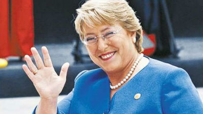 Bachelet encabeza el recuento oficial de las presidenciales en Chile