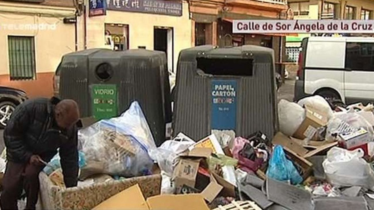 El Ayuntamiento de Madrid eleva a un millón los daños de la huelga de limpieza