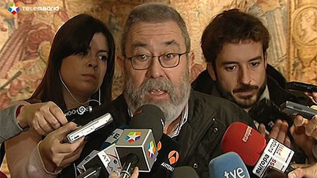 Méndez niega las irregularidades que se imputan a UGT  y dice que está en situación de "indefensión"