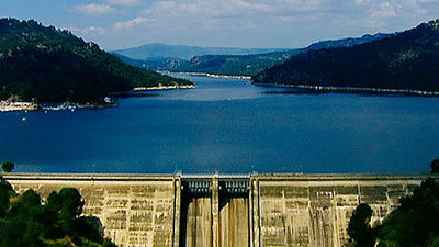 Madrid desde el aire: Un rincón hacia poniente