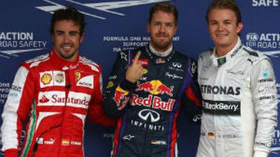 GP Brasil: Pole de Vettel, seguido de Rosberg y Alonso