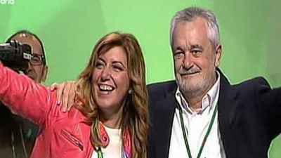 Susana Díaz, elegida secretaria general del PSOE andaluz sin votos en contra