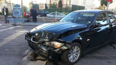 Seis policías heridos en la persecución de los atracadores de un joyero en Villaverde