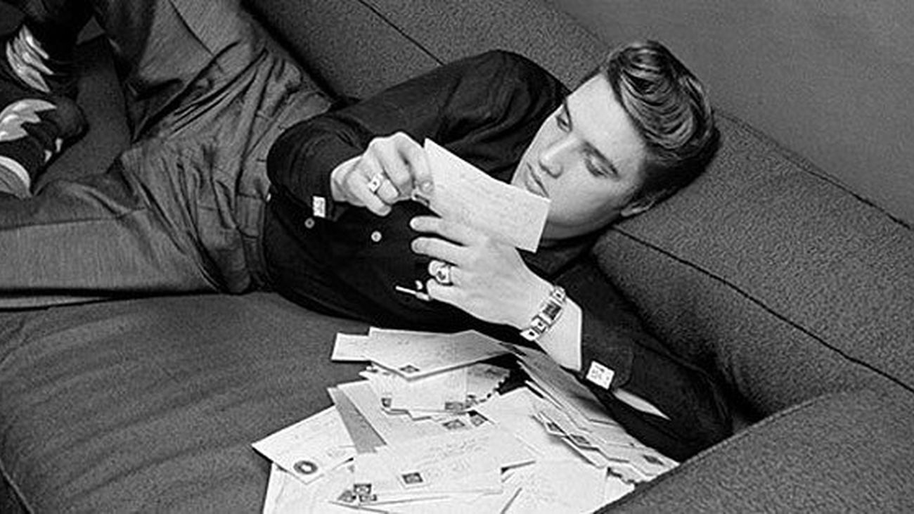 Una de las imágenes de la exposición 'Elvis. El nacimiento del Rock 'n' Roll'