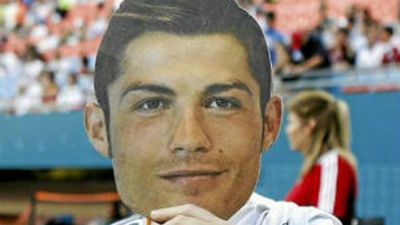 Habrá 45 mil caretas de Cristiano Ronaldo en el Bernabéu