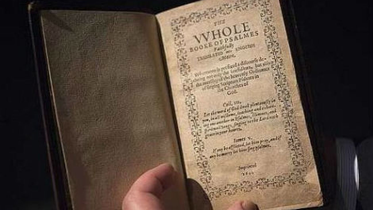 El primer libro impreso en EEUU