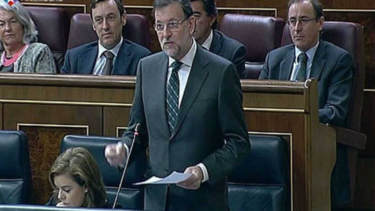 Rajoy dice que este año no se ha reducido el empleo pese a la recesión