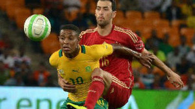 La FIFA da validez al amistoso Sudáfrica-España