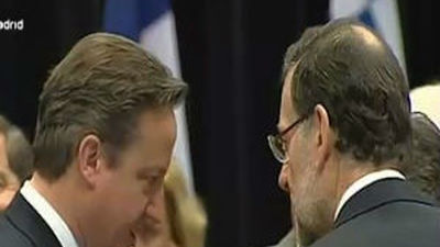 Rajoy y Cameron: "Si Cataluña y Escocia se independizan, abandonarán la UE"