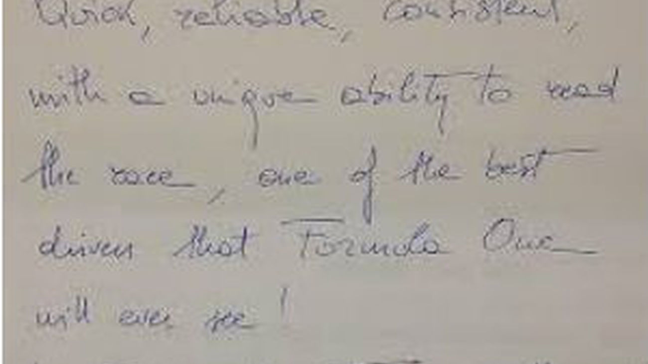 Carta de Domenicali a Alonso