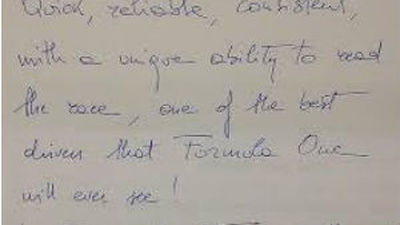 Domenicali llena de elogios a Alonso en una carta