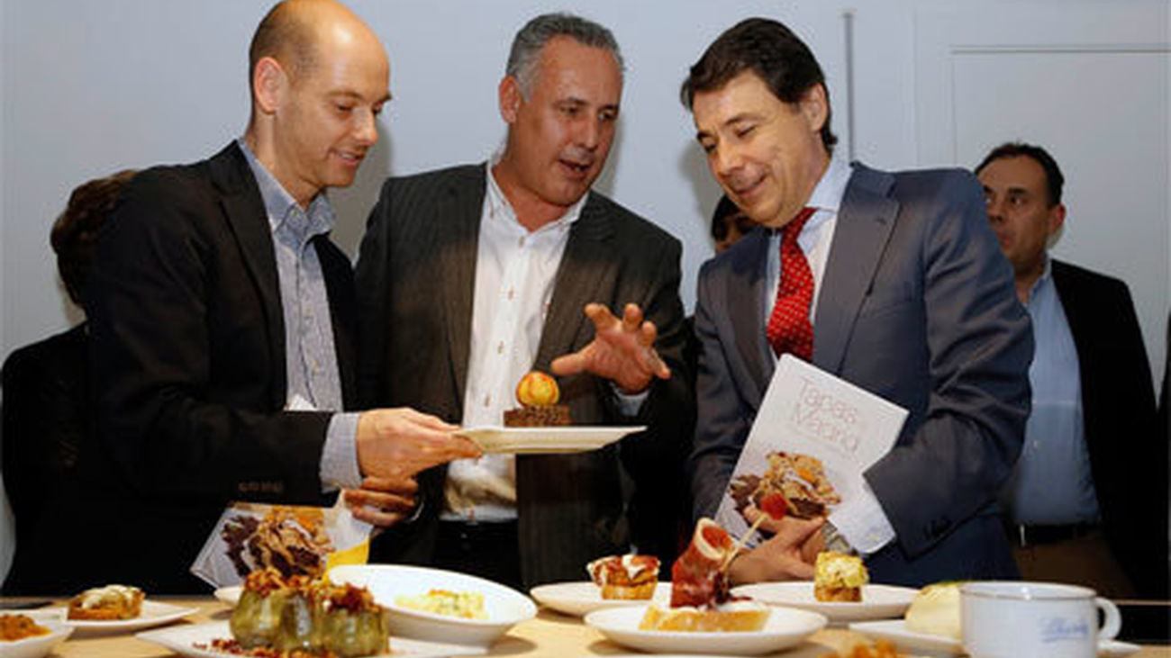 González en la presentación de Tapas de Madrid