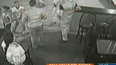 Las cámaras de seguridad graban la masacre en una discoteca de Colombia